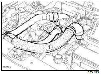 Renault Clio. Damper valve: Removal - Refitting