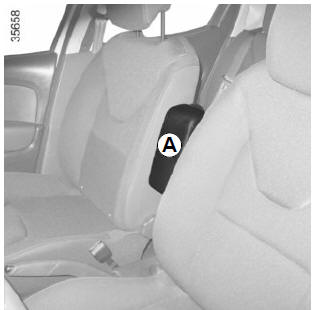Renault Clio. To store away the armrest