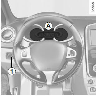 Renault Clio. Warning lights