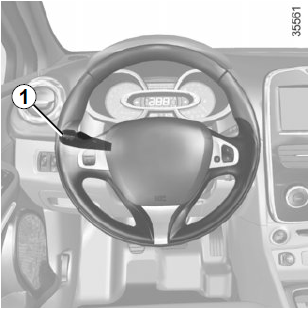 Renault Clio. Daytime running lights function