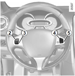 Renault Clio. Controls