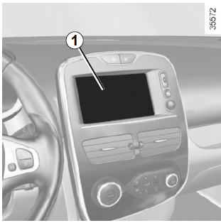 Renault Clio. Adjusting the parking distance control volume