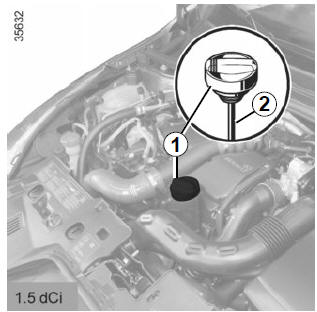 Renault Clio. Oil change