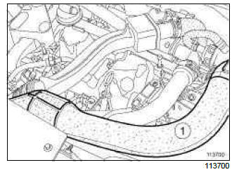 Renault Clio. Alternator: Removal - Refitting