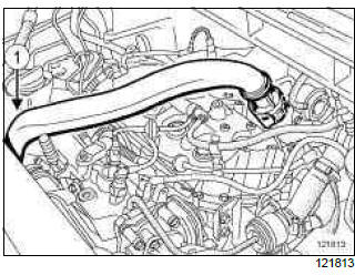 Renault Clio. Alternator: Removal - Refitting