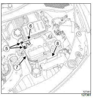Renault Clio. Battery