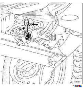 Renault Clio. Brake compensator