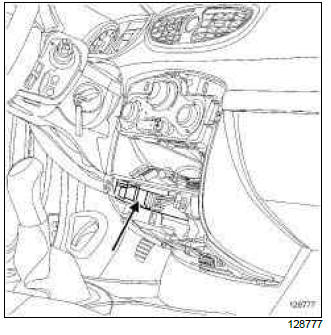 Renault Clio. Car phone: List and location of components