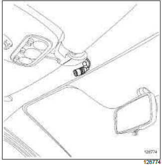 Renault Clio. Car phone: List and location of components