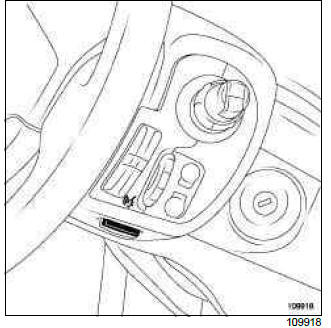 Renault Clio. Car phone: List and location of components