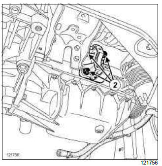 Renault Clio. Catalytic converter: Removal - Refitting