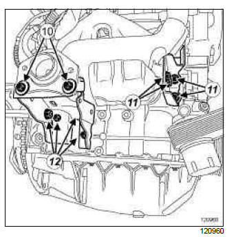 Renault Clio. Catalytic converter: Removal - Refitting