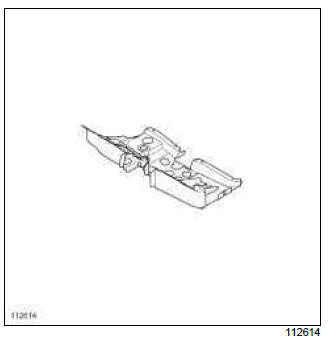 Renault Clio. Centre floor front side cross member