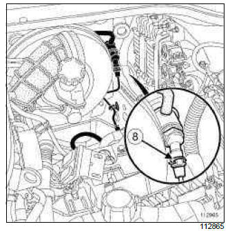 Renault Clio. Clutch circuit: Removal - Refitting
