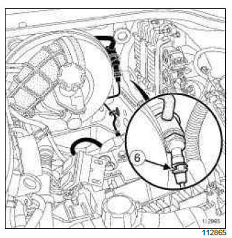 Renault Clio. Clutch circuit: Removal - Refitting