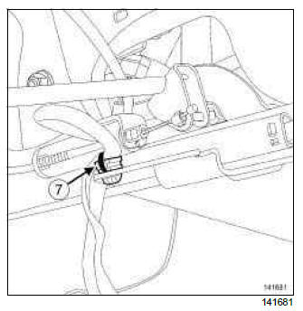 Renault Clio. Complete front seat: Removal - Refitting