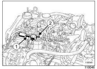 Renault Clio. Pressure at end of compression: Check