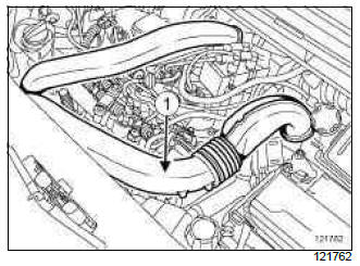 Renault Clio. Crankshaft position sensor: Removal - Refitting