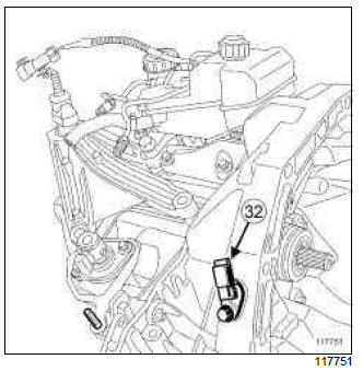 Renault Clio. Engine wiring