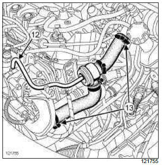 Renault Clio. Cylinder head: Removal - Refitting