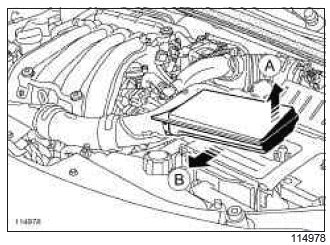 Renault Clio. Engine - gearbox assembly: Removal - Refitting