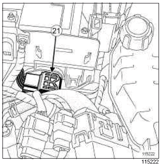 Renault Clio. Engine - gearbox assembly: Removal - Refitting