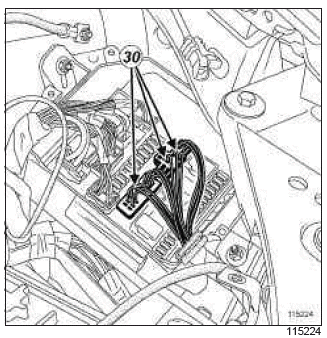 Renault Clio. Engine - gearbox assembly: Removal - Refitting