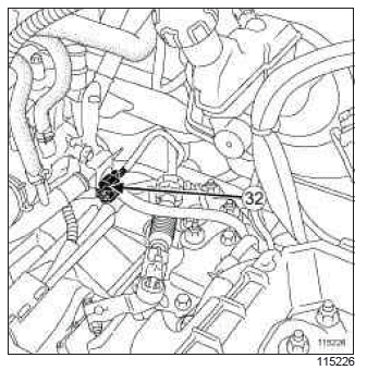 Renault Clio. Engine - gearbox assembly: Removal - Refitting