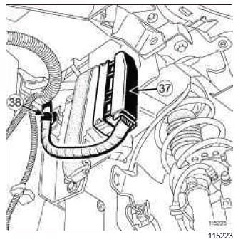 Renault Clio. Engine - gearbox assembly: Removal - Refitting