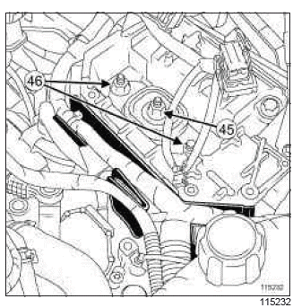 Renault Clio. Engine - gearbox assembly: Removal - Refitting