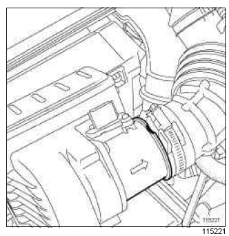 Renault Clio. Engine - gearbox assembly: Removal - Refitting