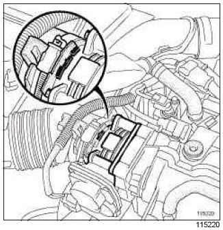 Renault Clio. Engine - gearbox assembly: Removal - Refitting