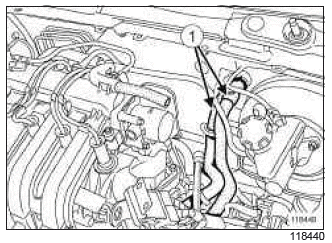 Renault Clio. Engine - gearbox assembly: Removal - Refitting