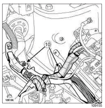 Renault Clio. Engine - gearbox assembly: Removal - Refitting