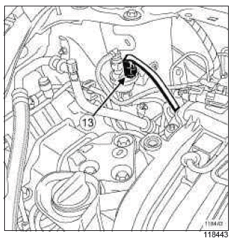 Renault Clio. Engine - gearbox assembly: Removal - Refitting