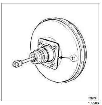 Renault Clio. Brake servo