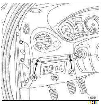 Renault Clio. Dashboard