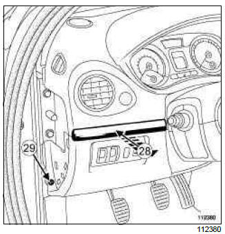 Renault Clio. Dashboard