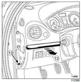 Renault Clio. Dashboard wiring