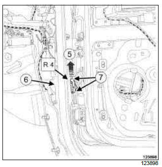 Renault Clio. Dashboard wiring