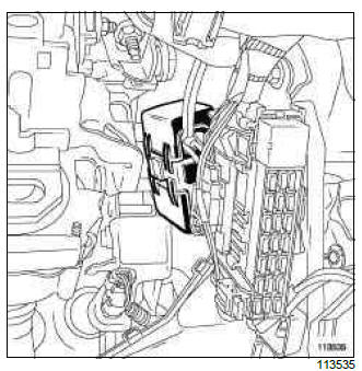 Renault Clio. Dashboard wiring