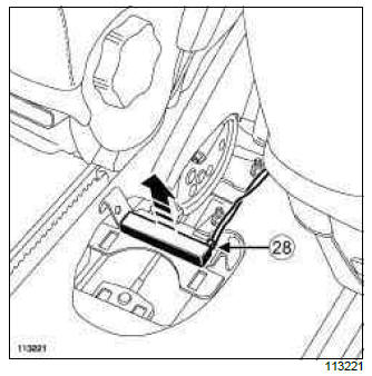 Renault Clio. Dashboard wiring