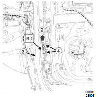 Renault Clio. Dashboard wiring