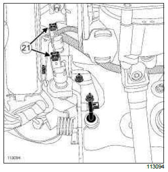 Renault Clio. Dashboard wiring