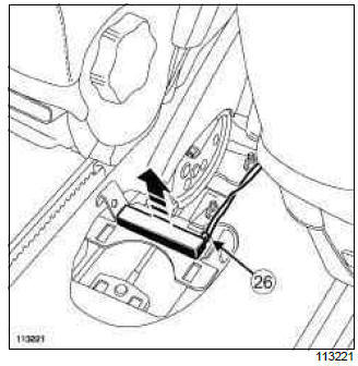 Renault Clio. Dashboard wiring