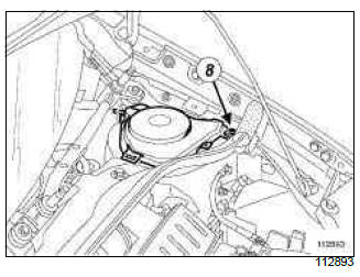 Renault Clio. Front left-hand driveshaft: Removal - Refitting