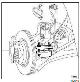 Renault Clio. Front right-hand driveshaft: Removal - Refitting