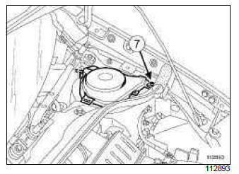 Renault Clio. Front right-hand driveshaft: Removal - Refitting