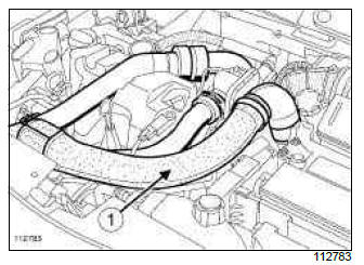 Renault Clio. Engine cooling fan assembly: Removal - Refitting