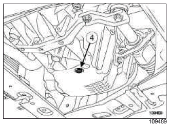 Renault Clio. Engine oil: Draining - Refilling